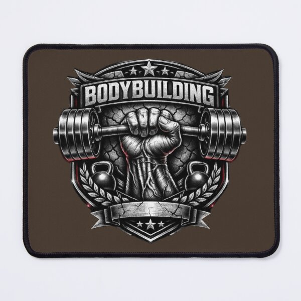Item preview, Vintage Bodybuilding Badge – Strong Gym Emblem designed and sold by wanado.