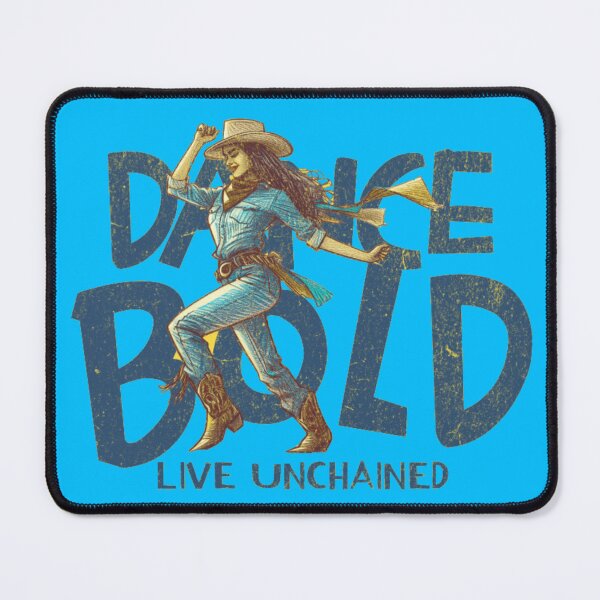 Item preview, Dance Bold Live Unchained - Vintage Western Cowgirl Graphic designed and sold by GenZFashion000.