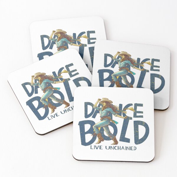Item preview, Dance Bold Live Unchained - Vintage Western Cowgirl Graphic designed and sold by GenZFashion000.