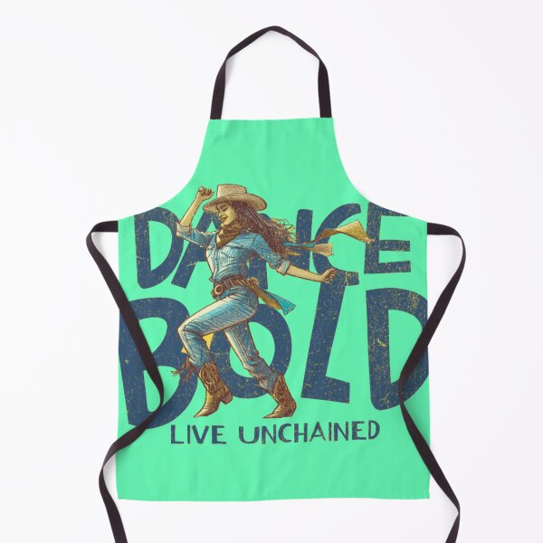 Item preview, Dance Bold Live Unchained - Vintage Western Cowgirl Graphic designed and sold by GenZFashion000.