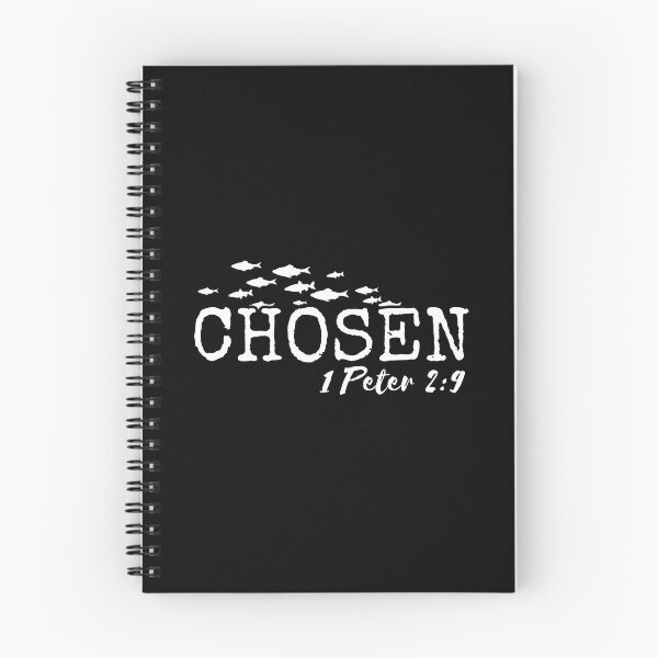 Item preview, Chosen – 1 Peter 2:9 Christian Typography - White Design designed and sold by MoriaStore.