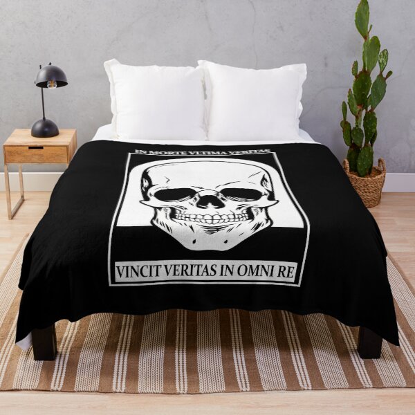 Item preview, In Morte Ultimas Veritas Skull designed and sold by bmzhwgfppqh13.