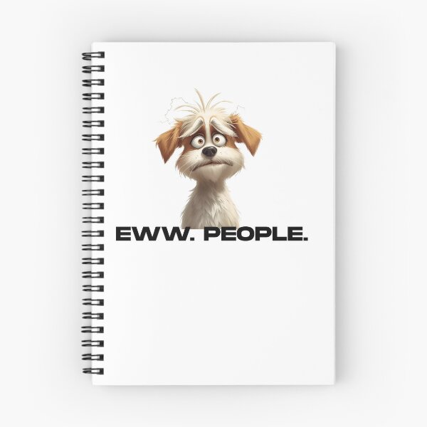 Item preview, Eww. People. Frazzled Dog Stickers & Shirts | Funny Dog Meme Gifts designed and sold by Kaylews_Designs.