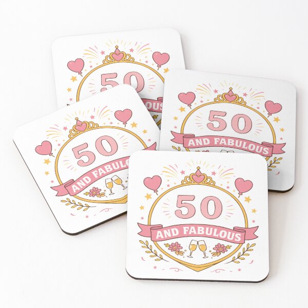Item preview, 50 and Fabulous – Women Birthday designed and sold by Rocamisetas.