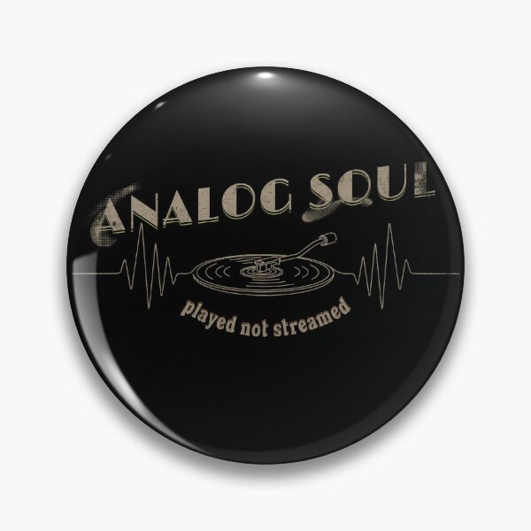 Artikelvorschau, Waveform zu Vinyl – Analog Soul: Gespielt, nicht gestreamt entworfen und verkauft von Nacho Average Designs.