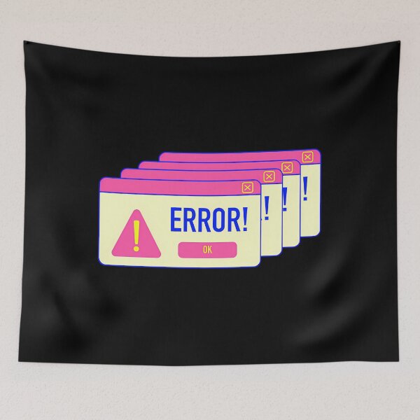 Item preview, Retro Computer Error Message Popup designed and sold by bmzhwgfppqh13.
