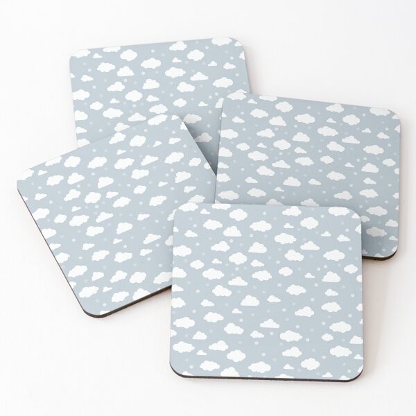 Item preview, Light Little Clouds in Gray designed and sold by Kyle Lefort.