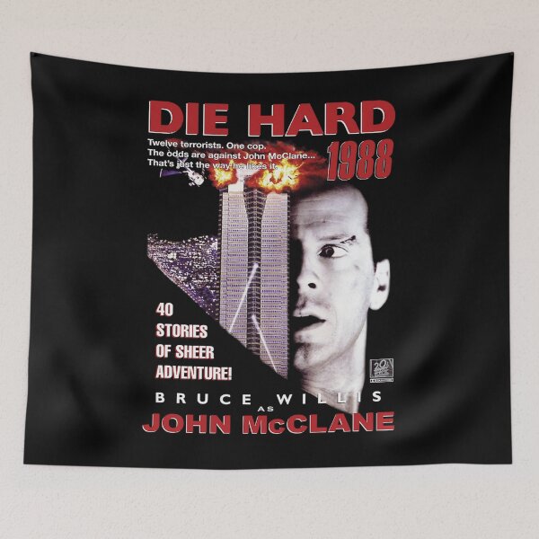 Item preview, Die Hard Movie Montage designed and sold by NaazProjects.
