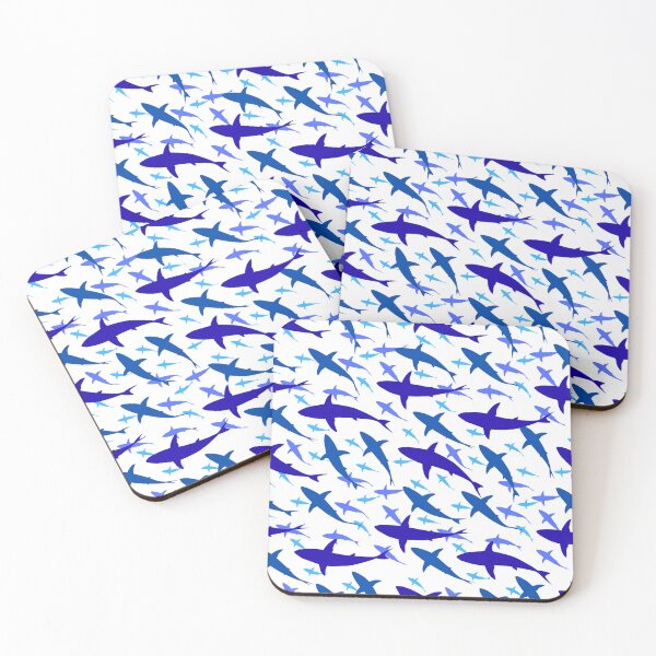 Item preview, Snappy School of Sharks  designed and sold by AnimaliaStar.