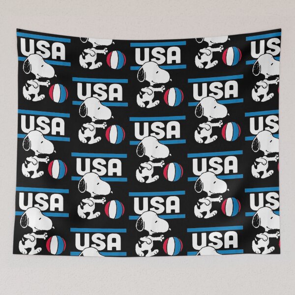 Item preview, Snoopy USA Soccer Team designed and sold by moamaxshop.