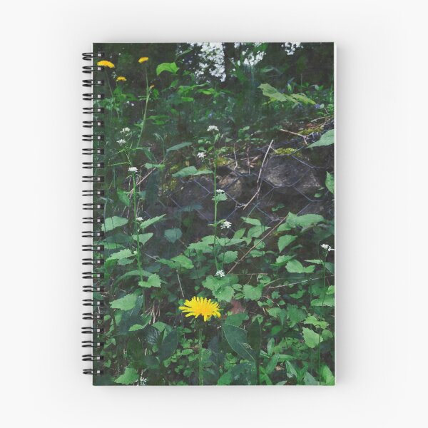 Item preview, Delicadas flores silvestres blancas tras una valla: impresión fotográfica de naturaleza tranquila designed and sold by MayhemAbstracts.