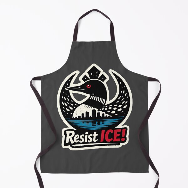 Item preview, Minneapolis Loon Rebel Scum Against ICE Protest Print designed and sold by PinUpPizzazz.