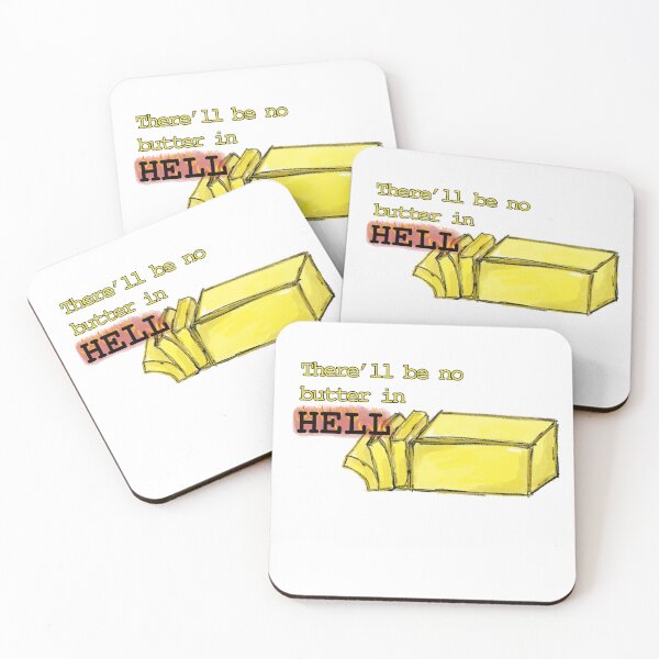Item preview, No butter in hell - Cold Comfort Farm designed and sold by BeccaC27.