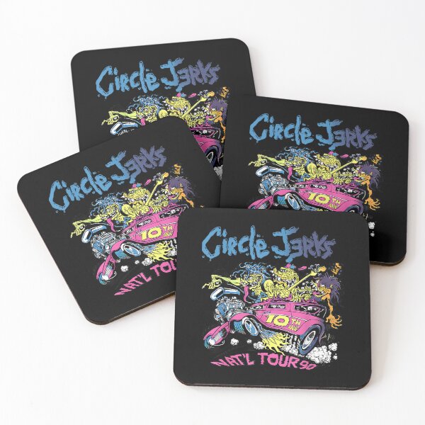 Item preview,  Illustrationl Circle Jerks Nat'l Tour 90 designed and sold by dustyblue-.
