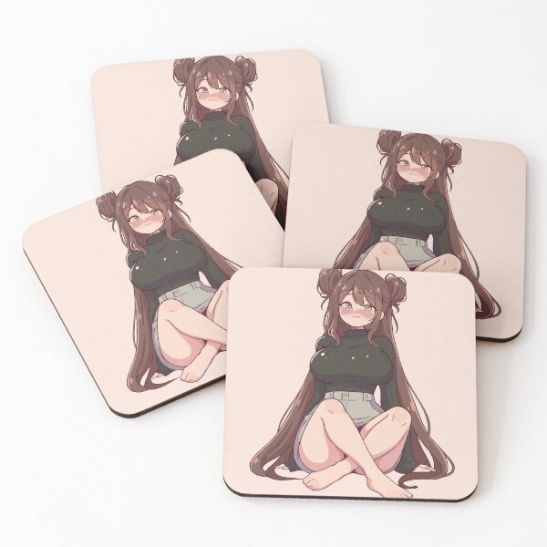 Item preview, Cozy Space Buns Girl designed and sold by UnrivaledOtaKu.