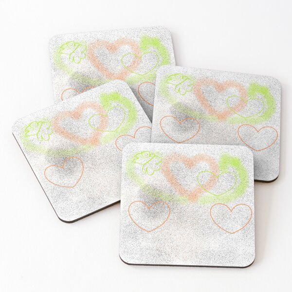 Item preview, Sweetness of Hearts: Minimalist Composition of Love and Luck designed and sold by Tommandjerry.