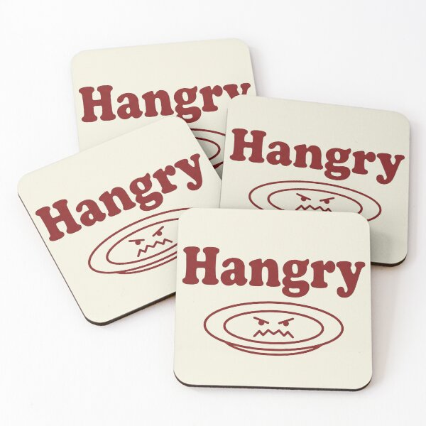 Item preview, Funny Hangry Definition Angry Empty Plate Foodie Design designed and sold by ELmestka.