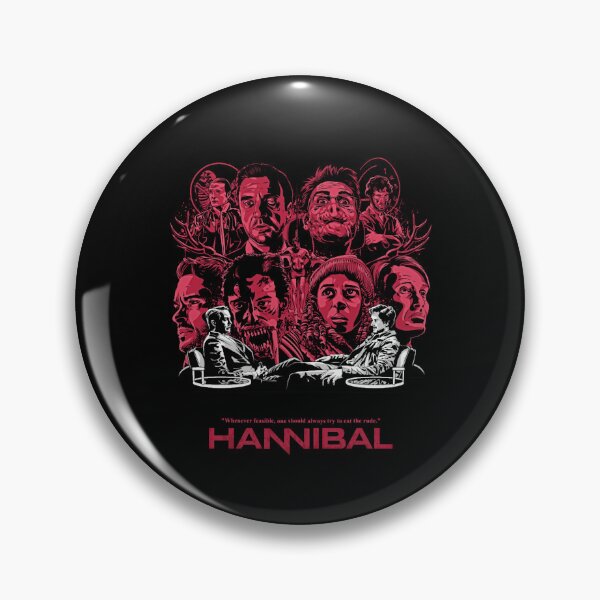 Item preview, Hannibal - Eat The Rude designed and sold by Alfaqeeh.