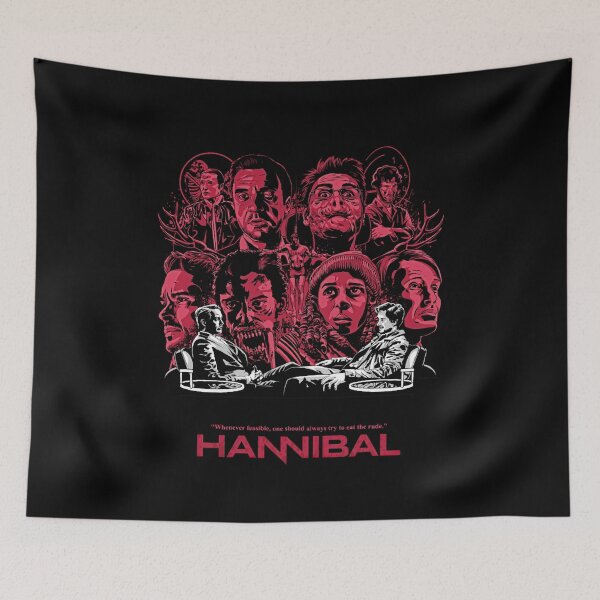 Item preview, Hannibal - Eat The Rude designed and sold by Alfaqeeh.