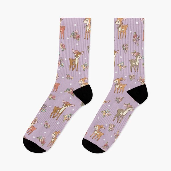 Item preview, Floral Deers in the forest (Pink) designed and sold by HarunaMcDesigns.