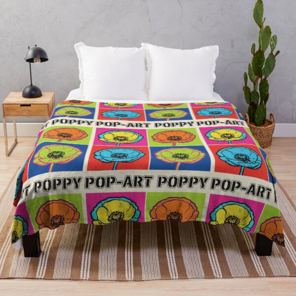 Item preview, Retro Pop Art Poppy designed and sold by SaltCraft.