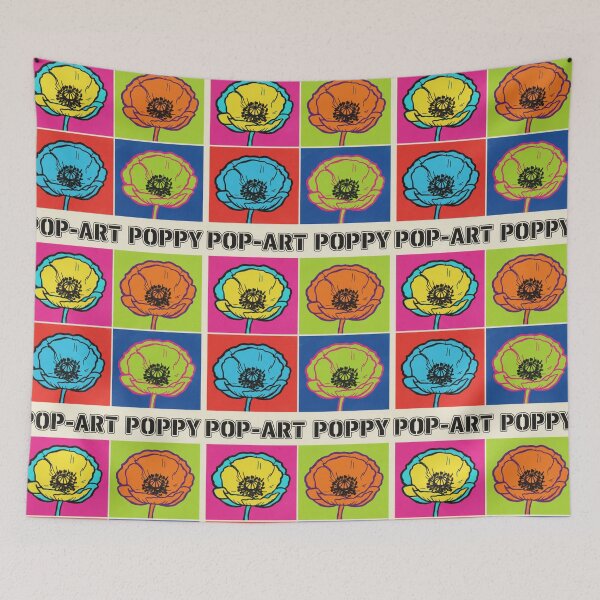 Item preview, Retro Pop Art Poppy designed and sold by SaltCraft.