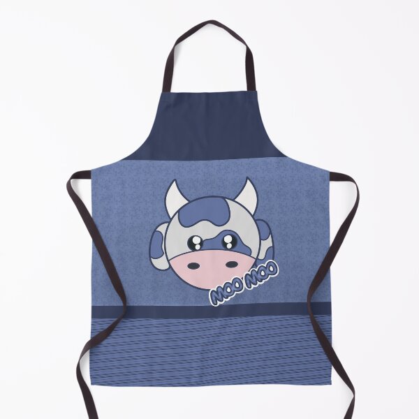 Item preview, Kawaii Purple Cow MooMoo With Patterns designed and sold by CowlyCryptik.