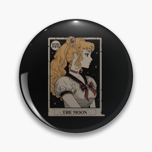 Item preview, The Moon XVIII Tarot Card designed and sold by Alfaqeeh.
