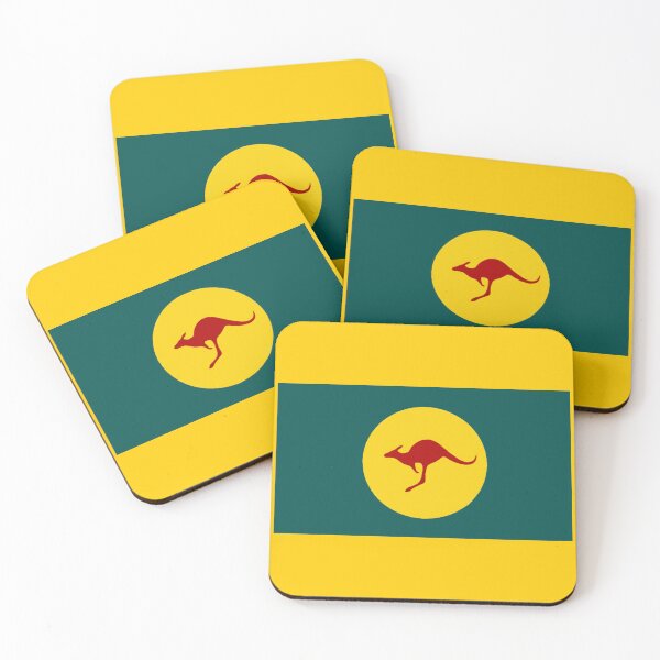 Item preview, Kangaroo Sun Australia red simple designed and sold by Kangaroo Sun.