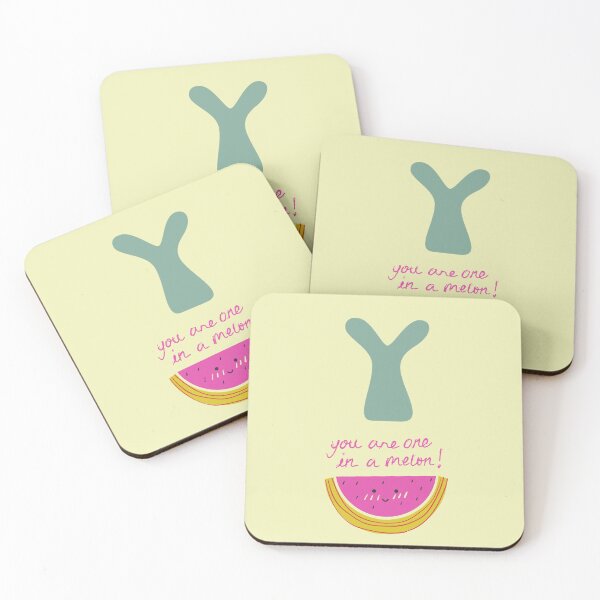 Item preview, Letter Y for HS Watermelon Pun - You Are One In A Melon Initial Aesthetic designed and sold by Dimu Co..