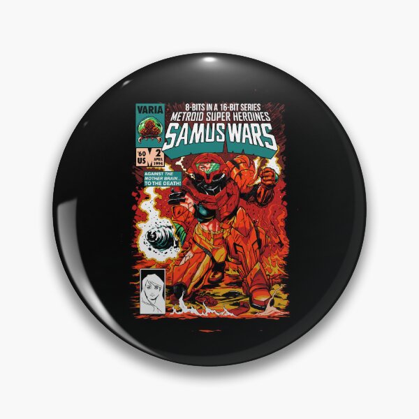 Item preview, Samus Wars 8 Bits In A 16-Bit Series Metroid Super Heroines Essential designed and sold by Alfaqeeh.