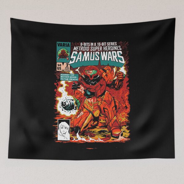 Item preview, Samus Wars 8 Bits In A 16-Bit Series Metroid Super Heroines Essential designed and sold by Alfaqeeh.