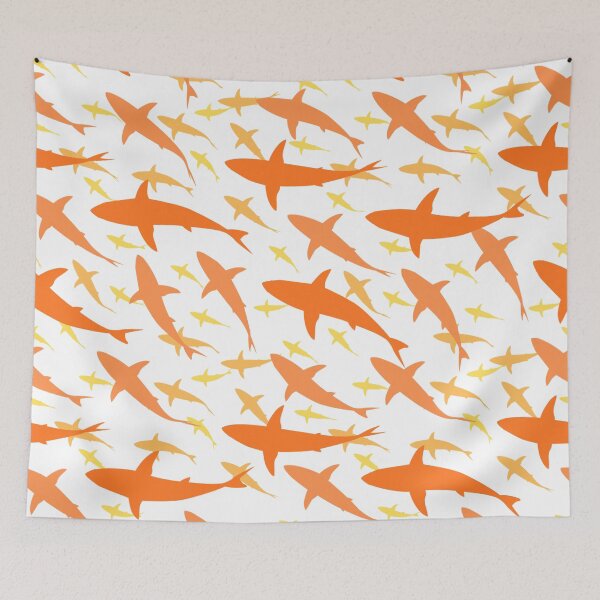 Item preview, Snappy School of Sharks  designed and sold by AnimaliaStar.