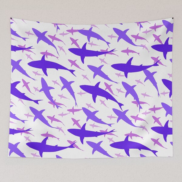 Item preview, Snappy School of Sharks  designed and sold by AnimaliaStar.
