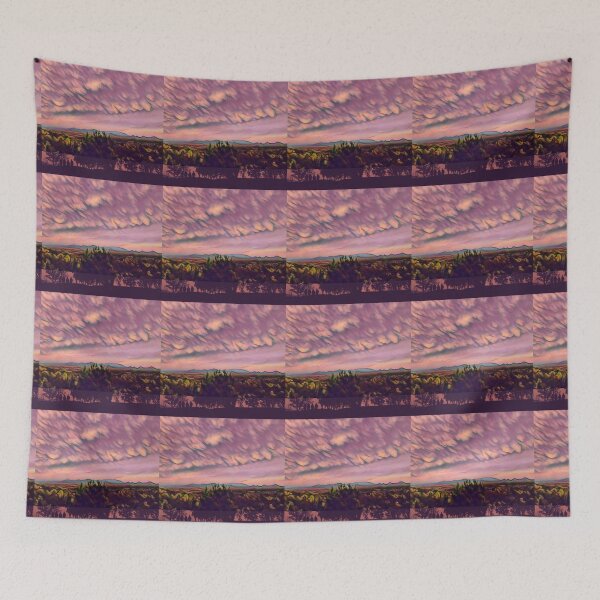 Item preview, Surreal Landscape with Purple Clouds designed and sold by oh-bi-me.