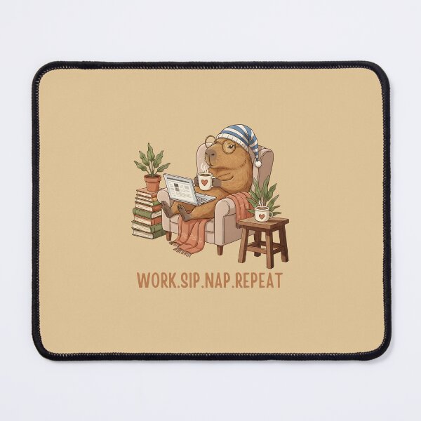Item preview, The Ultimate Work-Life Balance Capybara designed and sold by draft & digital.