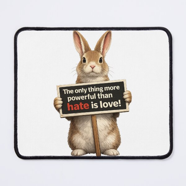 Item preview, THE ONLY THING MORE POWERFUL THAN HATE IS LOVE designed and sold by margamPagenberg.