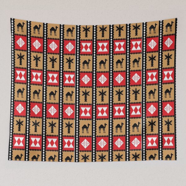 Item preview, Traditional Sadu Camel Border Pattern designed and sold by Kari2023.