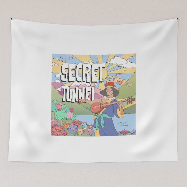 Item preview, Secret Tunnel By Chong And The Nomads Album Cover  designed and sold by JohathanHardin1.