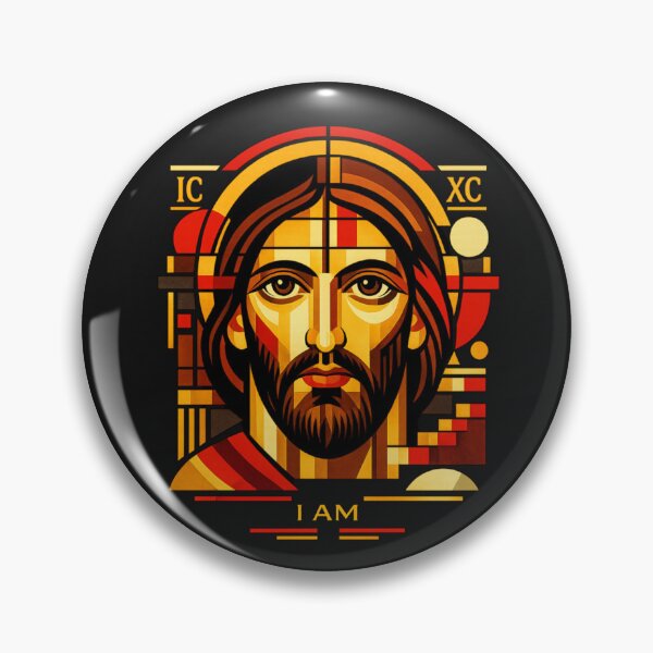 Item preview, I AM — Bauhaus Pantokrator designed and sold by Sanctum Icons.