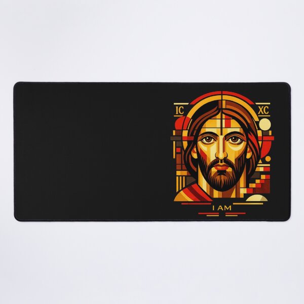 Item preview, I AM — Bauhaus Pantokrator designed and sold by Sanctum Icons.