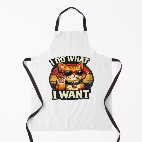 Item preview, Cat Attitude T-shirt - I Do What I Want Funny Cool Cat Design designed and sold by EchoTrend23.