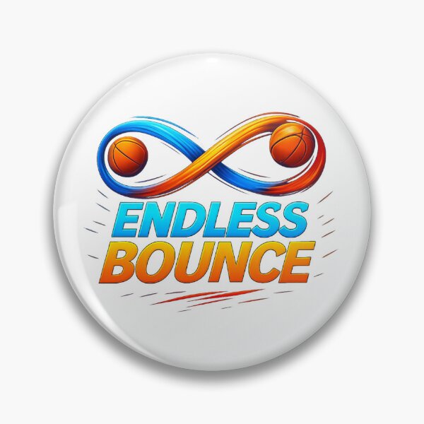 Item preview, Endless Bounce Basketball – Infinity Dribble Street Hoops T-Shirt designed and sold by RMTrendy.