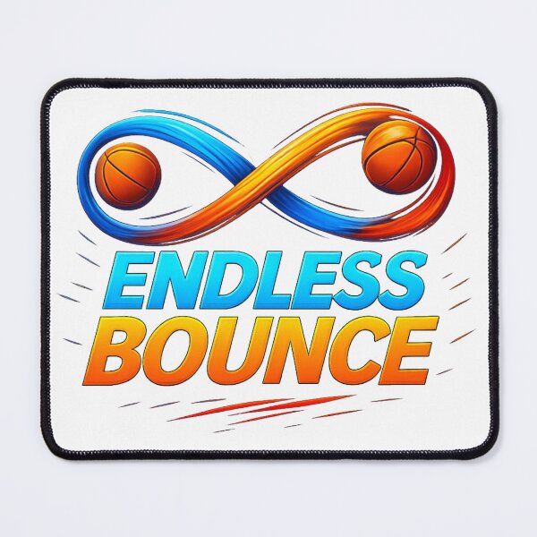 Item preview, Endless Bounce Basketball – Infinity Dribble Street Hoops T-Shirt designed and sold by RMTrendy.