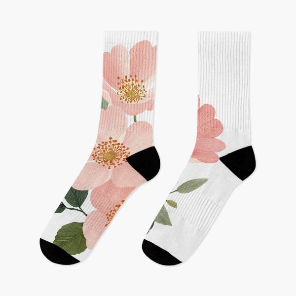 Item preview, Wild Rose Floral Illustration – Delicate Botanical Flower Art designed and sold by BobaBunny76.