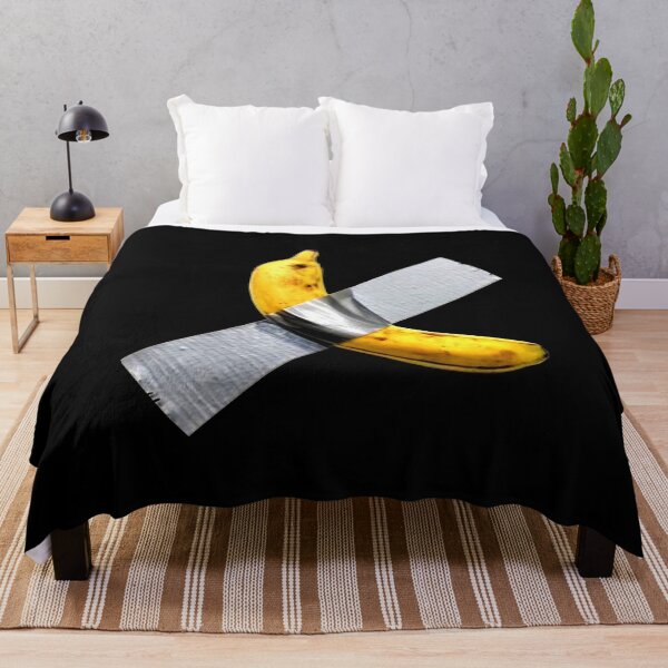 Item preview, Maurizio Cattelan banana sculpture contemporary art lover artist gift designed and sold by Alfaqeeh.