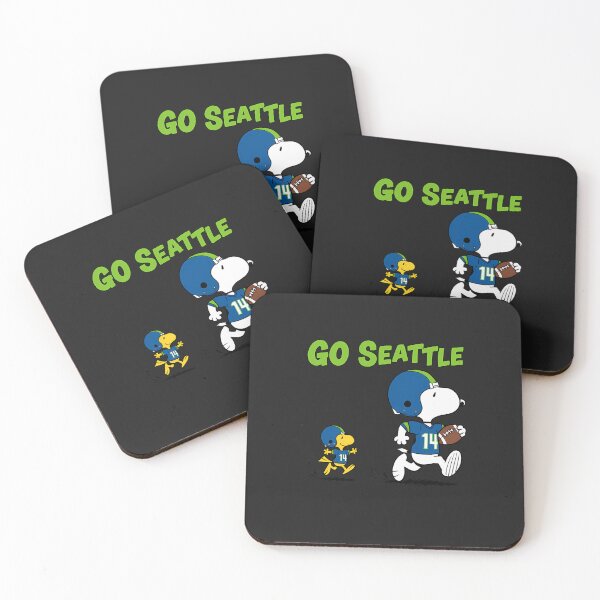 Item preview, Seattle Seahawks Snoopy And Woodstock Football M74 designed and sold by Mst Shahida.