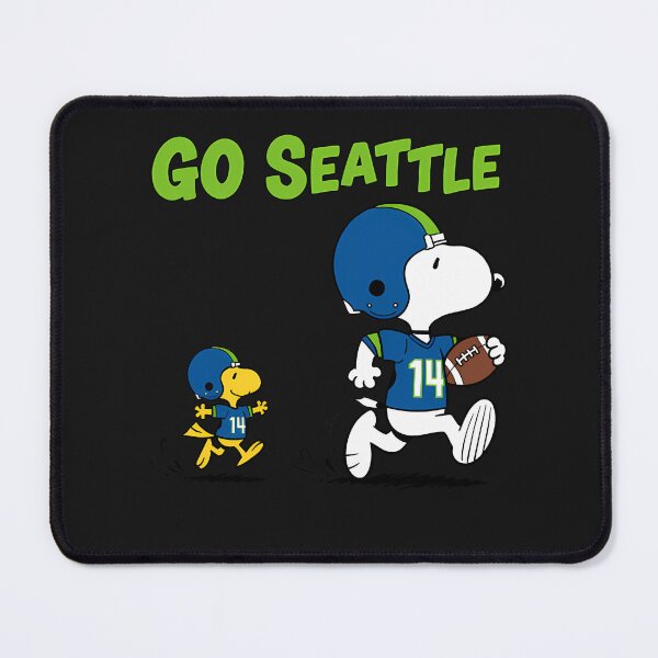 Item preview, Seattle Seahawks Snoopy And Woodstock Football M74 designed and sold by Mst Shahida.