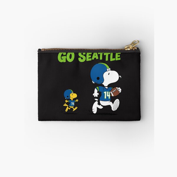 Item preview, Seattle Seahawks Snoopy And Woodstock Football M74 designed and sold by Mst Shahida.