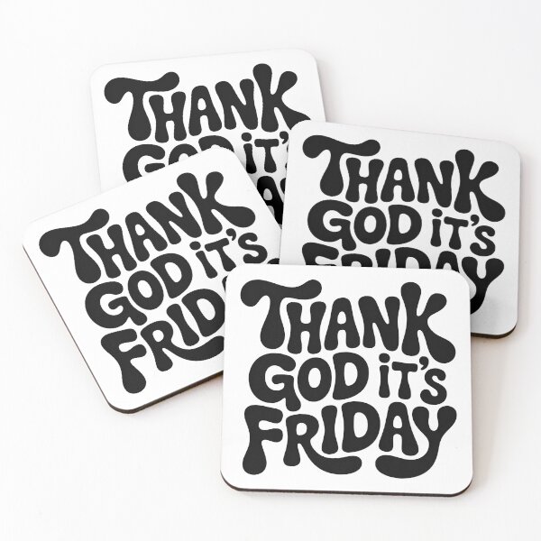 Item preview, Thank God Its Friday, Thank God Its Fridays designed and sold by graphic-genie.